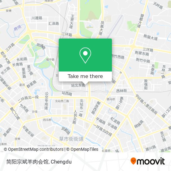 简阳宗斌羊肉会馆 map