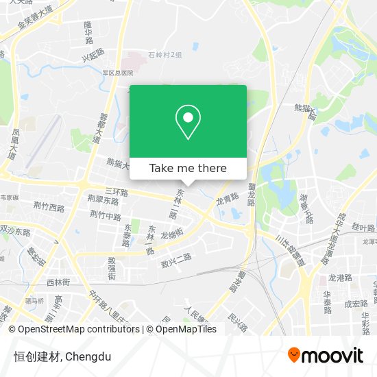 恒创建材 map