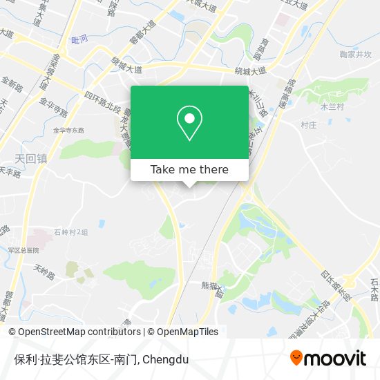 保利·拉斐公馆东区-南门 map