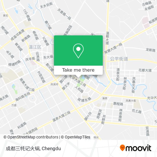 成都三牦记火锅 map