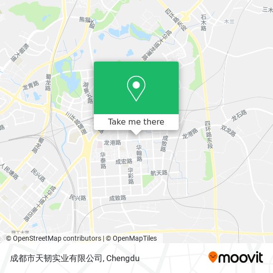 成都市天韧实业有限公司 map