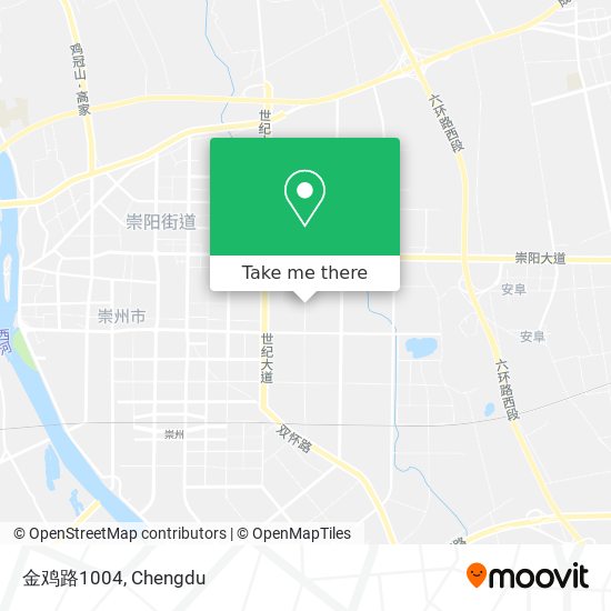 金鸡路1004 map