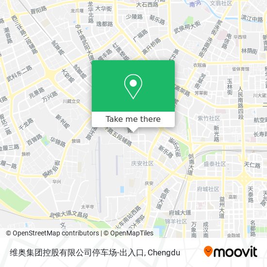 维奥集团控股有限公司停车场-出入口 map