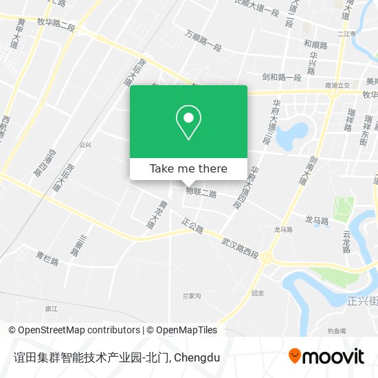 谊田集群智能技术产业园-北门 map