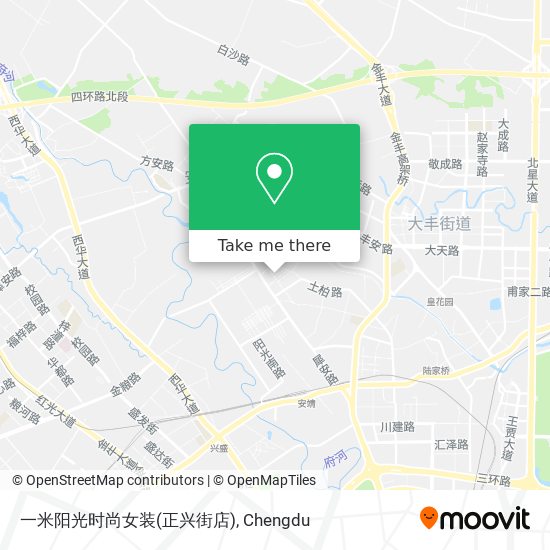 一米阳光时尚女装(正兴街店) map