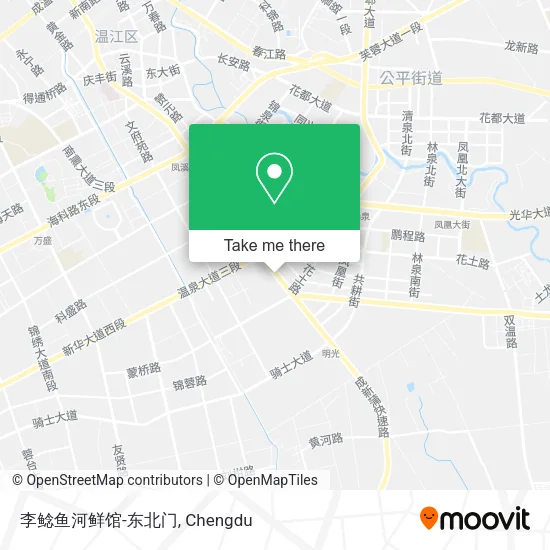 李鲶鱼河鲜馆-东北门 map