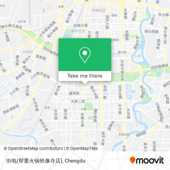 街电(帮重火锅铁像寺店) map