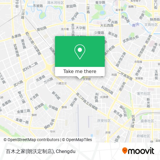 百木之家(朗沃定制店) map