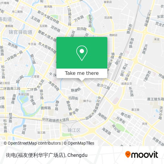 街电(福友便利华宇广场店) map