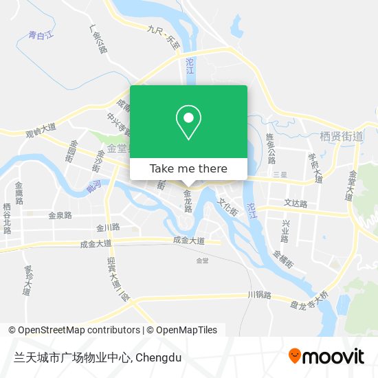 兰天城市广场物业中心 map