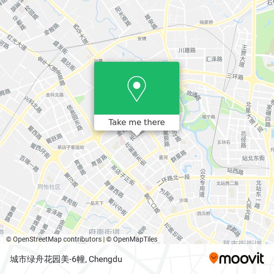 城市绿舟花园美-6幢 map