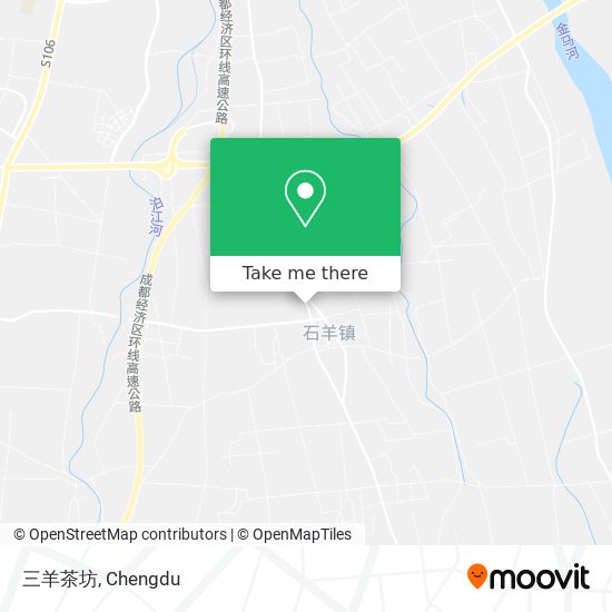三羊茶坊 map