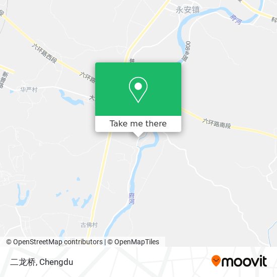 二龙桥 map