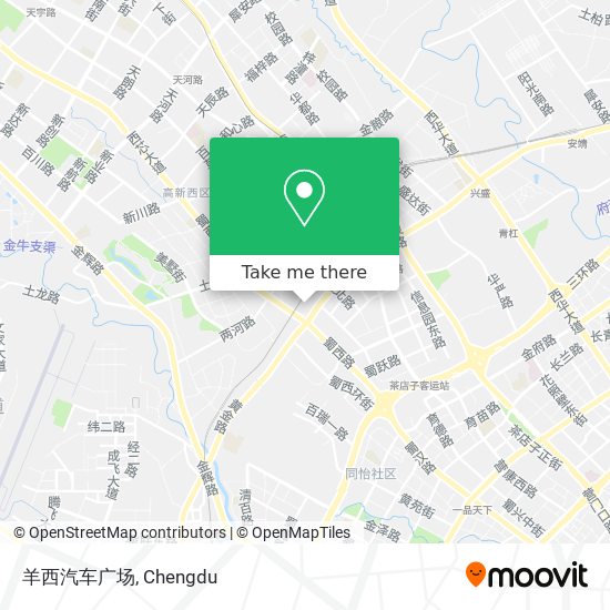 羊西汽车广场 map