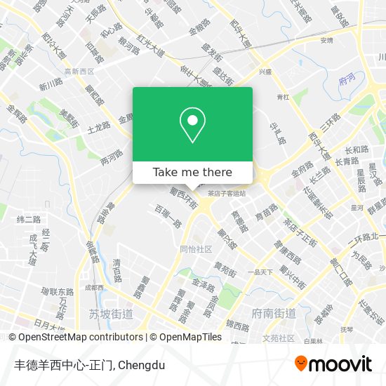 丰德羊西中心-正门 map