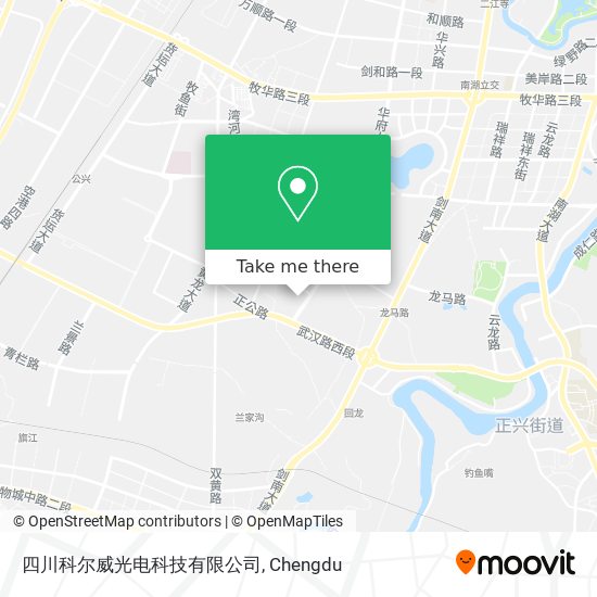 四川科尔威光电科技有限公司 map