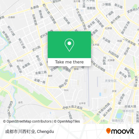 成都市川西钉业 map