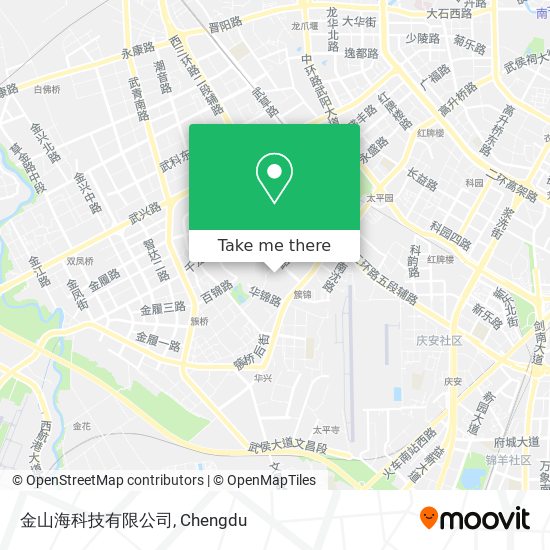 金山海科技有限公司 map