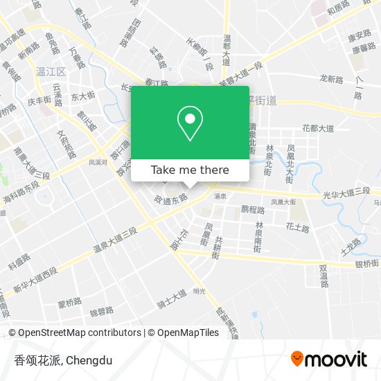 香颂花派 map