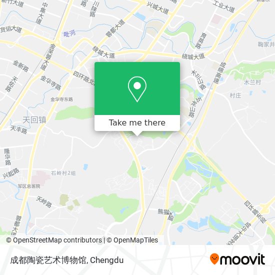 成都陶瓷艺术博物馆 map