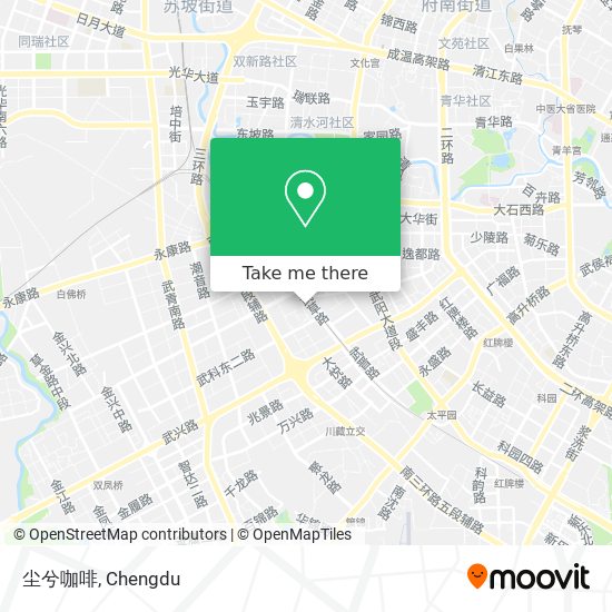 尘兮咖啡 map