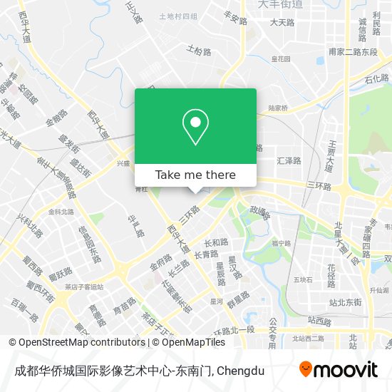 成都华侨城国际影像艺术中心-东南门 map