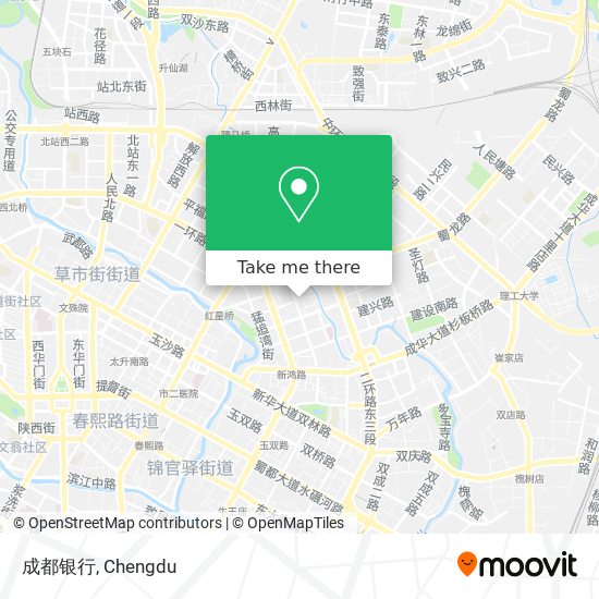 成都银行 map
