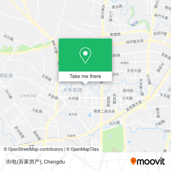 街电(吾家房产) map