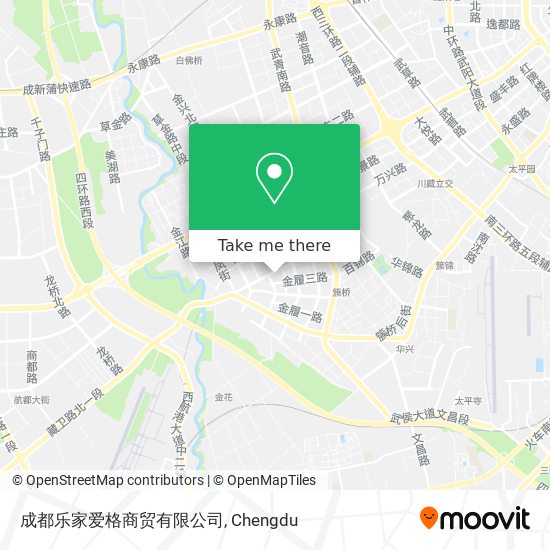 成都乐家爱格商贸有限公司 map