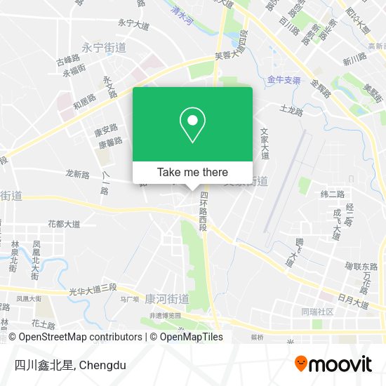 四川鑫北星 map