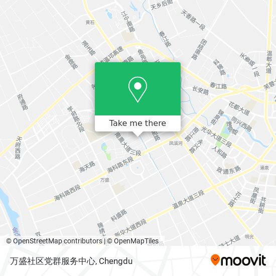 万盛社区党群服务中心 map