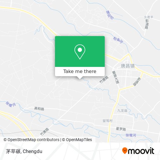 茅草碾 map