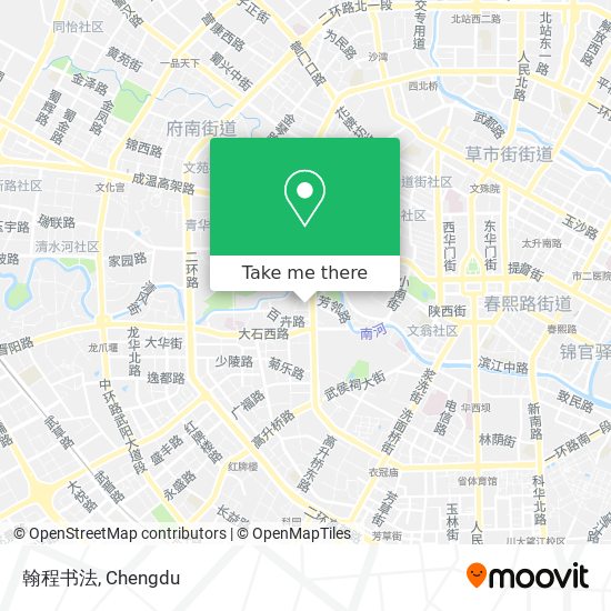 翰程书法 map