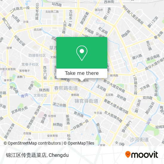 锦江区传贵蔬菜店 map