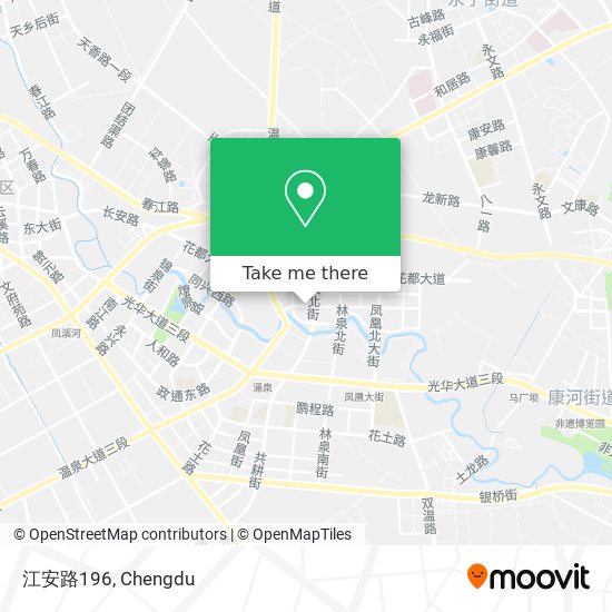 江安路196 map