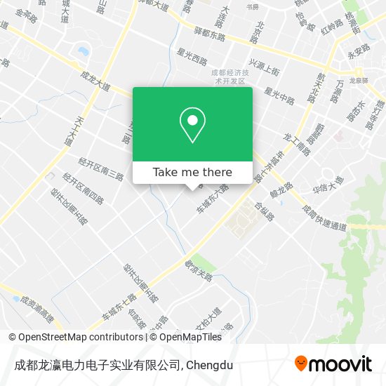 成都龙瀛电力电子实业有限公司 map