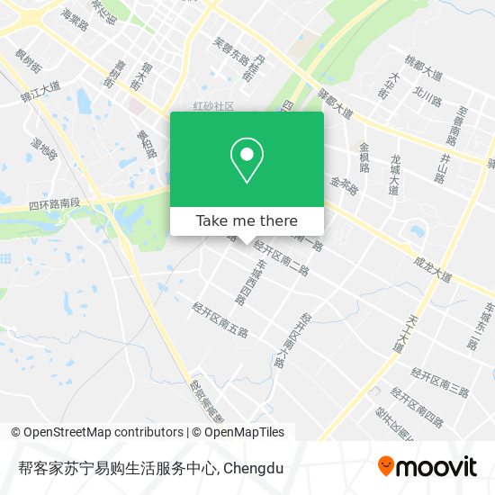 帮客家苏宁易购生活服务中心 map