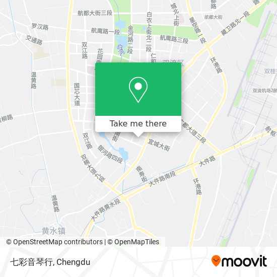 七彩音琴行 map