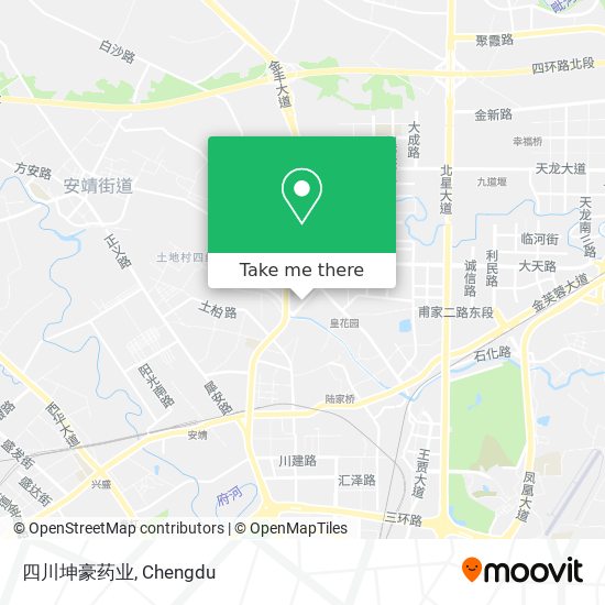 四川坤豪药业 map