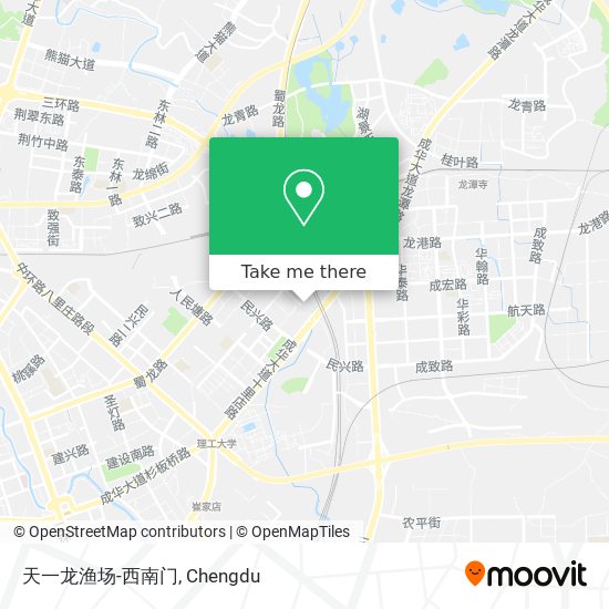 天一龙渔场-西南门 map
