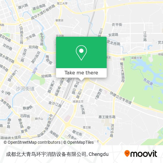 成都北大青鸟环宇消防设备有限公司 map