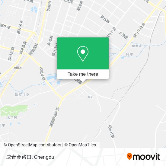 成青金路口 map