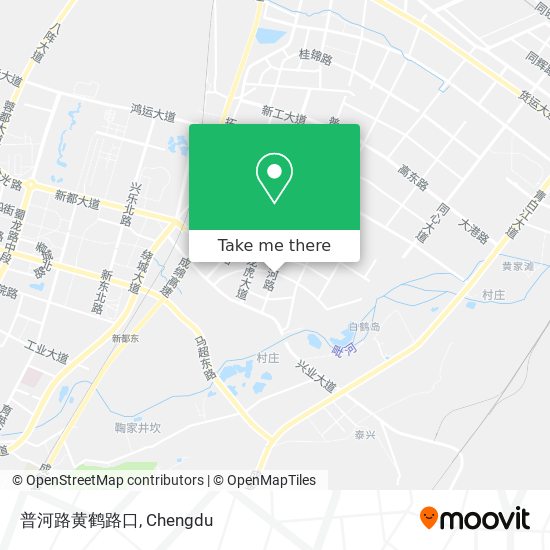 普河路黄鹤路口 map
