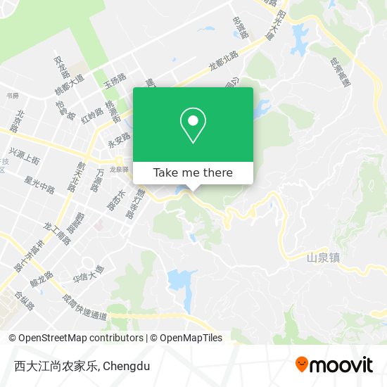 西大江尚农家乐 map
