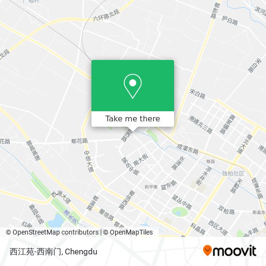 西江苑-西南门 map