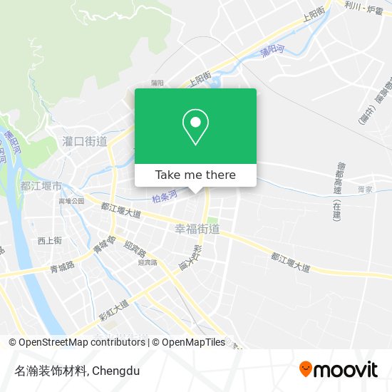 名瀚装饰材料 map