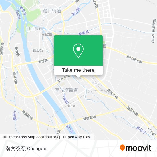 瀚文茶府 map