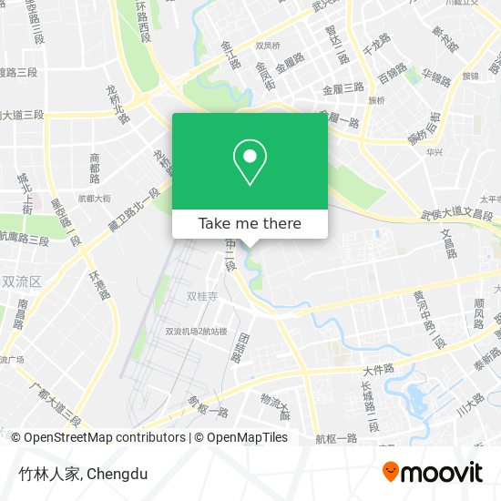 竹林人家 map