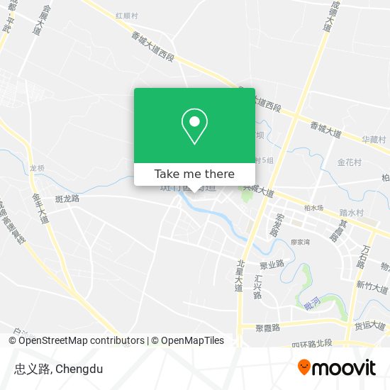 忠义路 map