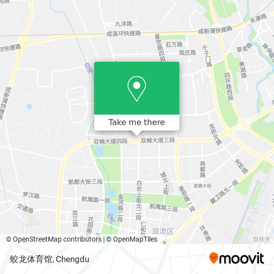 蛟龙体育馆 map